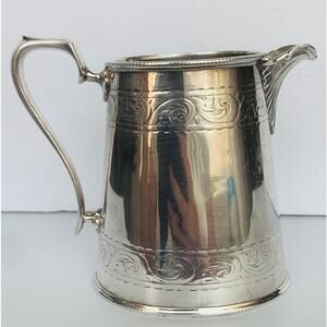 Antique Atkins Bros Creamer Pitcher